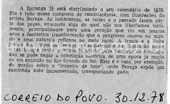 Correio do Povo 31 dezembro 1978