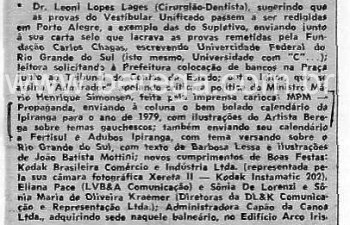 Jornal Folha da Tarde - 06 jan 1979