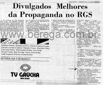 Jornal Zero Hora - 25 de fevereiro de 1980